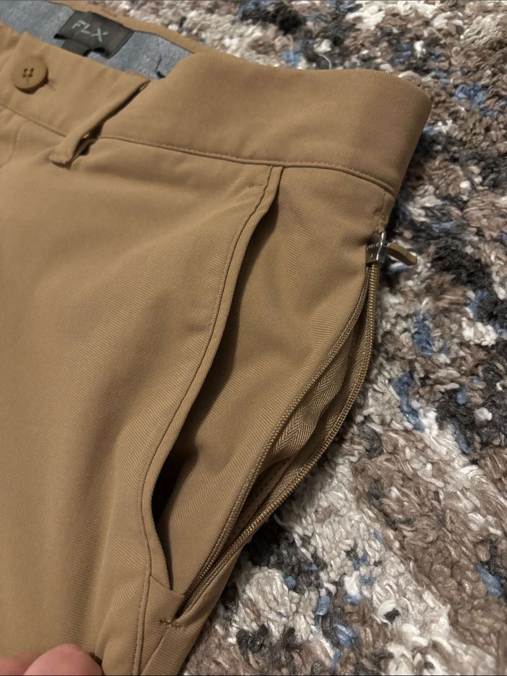 Men's Slim Fit Chinos in Tan
